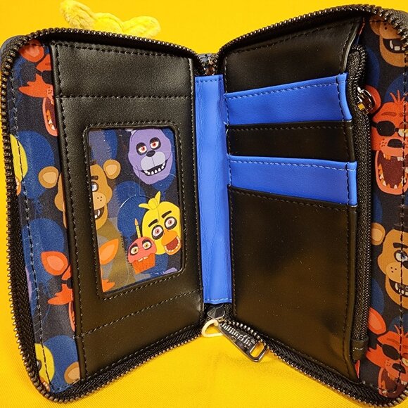Loungefly Five Nights at Freddy's Chica Plush Cosplay Zip Around Wallet NEW - Picture 12 of 14